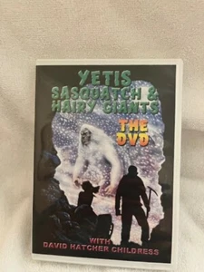 YETIS,SASQUATCH & HAIRY GIANTS (DVD,2011 )DAVID HATCHER CHILDRESS - Picture 1 of 2