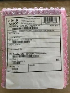 NOWOŚĆ Cisco UCS-ML-1X324RY-A 32GB DDR3-1600-MHz LR DIMM/PC3-12800 Quad Rank - Zdjęcie 1 z 3