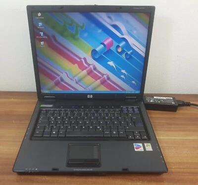 15" Win XP HP Compaq nc6120 Intel Pentium M 1,73GHz 512MB 60GB RS232 LPT uvm! - Bild 1 von 4