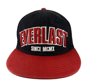 Everlast Greatness Is Within bordado negro rojo 100 % algodón Snapback OSFM - Imagen 1 de 7