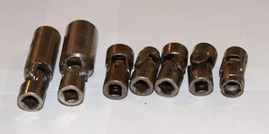 Vintage Craftsman SAE 7pc Swivel Socket Set -V- Made in USA Tools - Picture 1 of 6