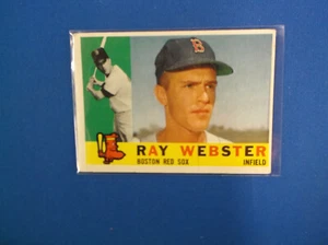 1960 Topps Baseball semi-hi # 452 Ray Webster VG-EX - Picture 1 of 2