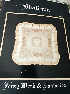 Fleur De Paris Needlepoint Pattern Book 'Shalimar' F-209 "Fancy Work & Fantasies - Image 1 of 4