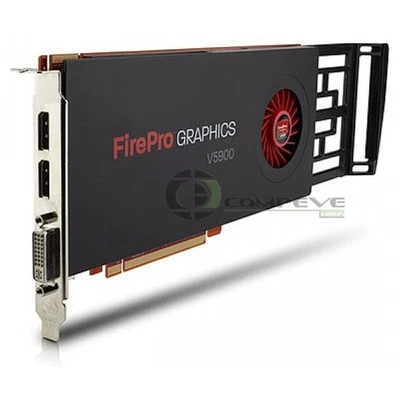 AMD FirePro V5900 2GB GDDR5 PCIe x16 Video Graphics Card HP LS992AT 653328-001 - Image 1 of 2