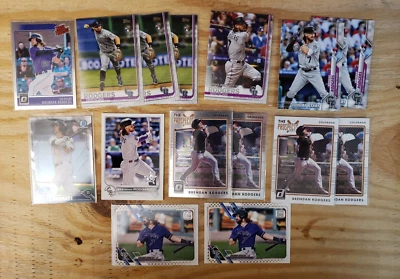 Lote de 15 quilates Brendan Rodgers con Optic Prospects Gold Stars Bowman Chromeetc 2017-18 Foto 1 de 4