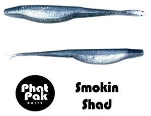 Señuelo de pesca Zoom Super Fluke estilo jerkbait suave 5" 20 quilates plástico suave lubina - Imagen 1 de 34