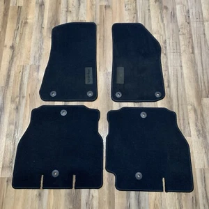 OEM 2018-2022 JEEP WRANGLER UNLIMITED Black Carpet Floor Mat Set 4pc 6BR85TX7AB - Picture 1 of 16