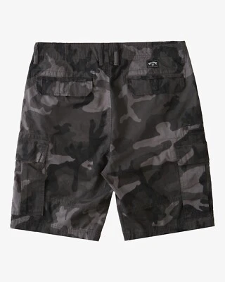 Мужские шорты Billabong Scheme Cargo Camo 21 дюйм внешний шов размер 30 - Изображение 1 из 4