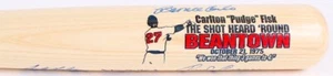 Cooperstown Engraved Carlton Fisk Baseball Bat Signed 9 / 1975 Boston Red Sox - Picture 1 of 7