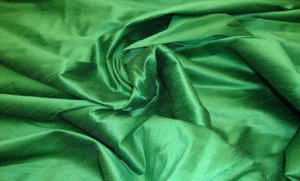 Mint Faux Fake Silk drapery Dupioni Fabric wedding sold BY THE YARD - Picture 1 of 1