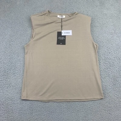 4TH + Reckless рубашка женщин Sz XS голая наплечные подушечки Devon новый без рукавов - Изображение 1 из 4