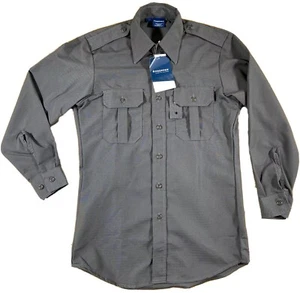 Propper Gray Small Long Sleeve Tactical Shirt Poly-Cotton F5302 New With Tags - Picture 1 of 5