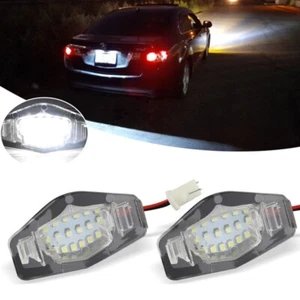 2x White 18-SMD LED License Plate Lights For Acura MDX TL TSX ILX Accord Euro - Bild 1 von 14