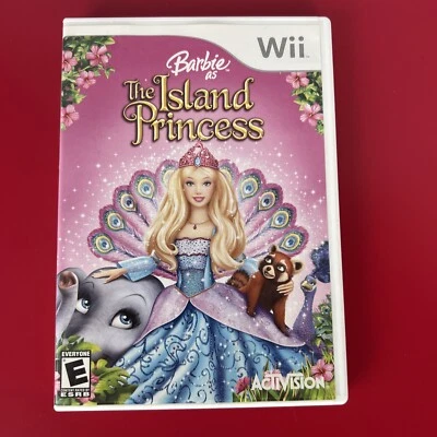 Barbie As The Island Princess Nintendo Wii 2007 в коробке - Изображение 1 из 4