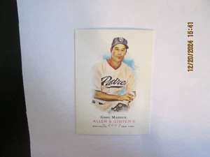 GREG MADDUX PADRES 2007 TOPPS ALLEN & GINTER'S BASE CARD #310 - Picture 1 of 2