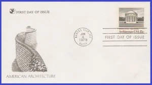 USA4 #1779 U/A LECTORES DIGEST FDC Arquitectura Americana Virginia Rotonda - Imagen 1 de 1