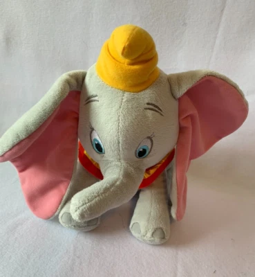 Weighted Dumbo elephant with 3 lbs, Plush Stuffed Animal, washable autism buddy - Image 1 of 3