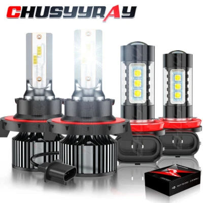 Светодиодные фары дальнего/ближнего света для Suzuki XL-7 2008-2009 + комбинированный комплект противотуманных фар - Изображение 1 из 4