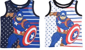 Kids Boys Spiderman Paw Patrol Sleeveless Vests T-Shirts Shorts Sets Summer 3-8Y - Picture 1 of 28