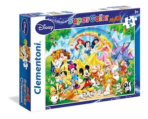 Disney : Clementoni PUZZLE :SUPERCOLOR DISNEY FAMILY 60 Piece - Picture 1 of 2