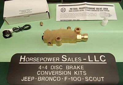 Factory Replacement PROPORTIONING VALVE, 1976-1986 Ford F150,F250,F350 + Bronco - Image 1 of 4