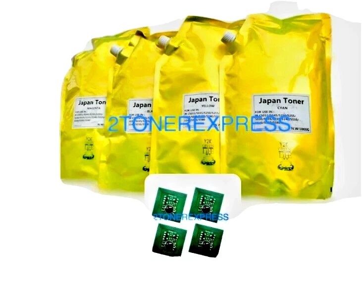 ✅ 🇺🇸 XEROX 242 250 252 260 JAPAN TONER POWDER 1000GRS EACH BAG + CHIPS 🇺🇸 ❇️ - Image 1 of 1