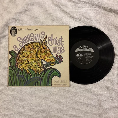 Ella Fitzgerald LP (VERVE MGVS 64042) Ella Wishes You A Swinging Christmas VG+ Foto 1 de 3