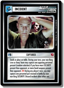Captured - Blaze of Glory - Star Trek CCG 1E - Picture 1 of 6