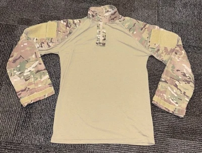 Free Shipping! Camo Drifire Army Ocp Longsleeve Shirt Tan Zipper Big Pockets! - Image 1 of 4