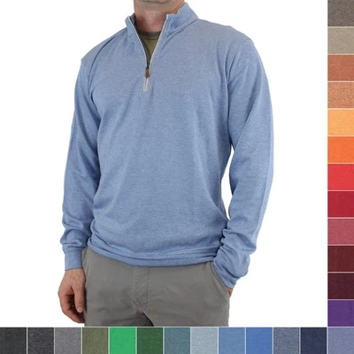 Johnnie-O Pullover Men's Sully Quarter Zip Wrinkle Resistant Regular Fit - Image 1 of 4