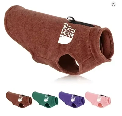 Small Dog Winter Fleece Sweater Warm Coat for French Bulldog Chihuahua Puppy - Image 1 of 4