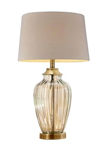 K-5713 28.5" Golden Gaze Glass Table Lamp, Unknown - Picture 1 of 2