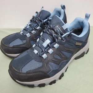 Skechers Selmen West Highland Shoes Womens 6.5W Blue 167003W Waterproof Hiking - Picture 1 of 16