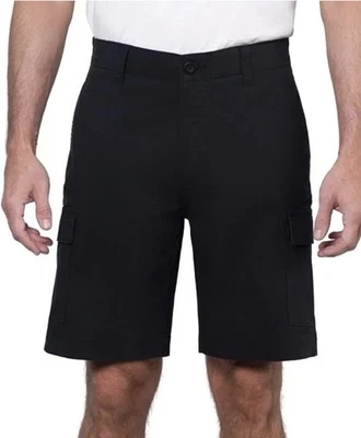 Pantalón Corto Carga Wearfirst Para Hombre Negro Elastizado Cintura Cómoda Ligero Tallas 32-42 Foto 1 de 4