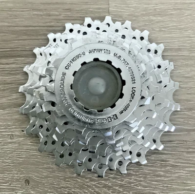 CASSETTE SHIMANO HYPERGLIDE 10 VELOCIDADES 11-23 T00TH 224 GRAMOS Foto 1 de 3