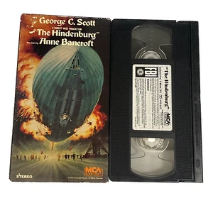 Hindenburg, The (1975), VHS Movie, MCA Home Video (1990), G. C. Scott x BLIMP - Picture 1 of 4