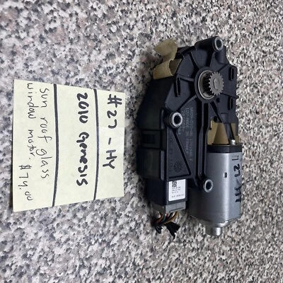 REF # 27-HY 2010-2016 Hyundai Genesis cupé techo corredizo vidrio ventana motor  Foto 1 de 4