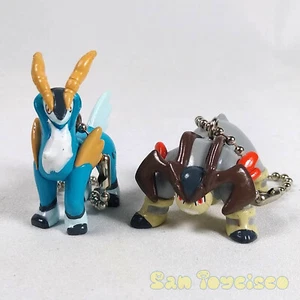 Pokemon BW Swing SP01 - Juego de 2 piezas Figura de correa de teléfono celular Cobalion Terrakion - Imagen 1 de 3