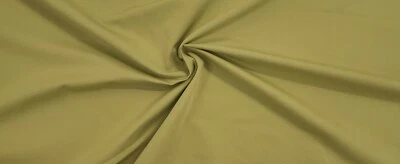 Cotton Lining Fabric Non-Stretch Sewing Textile Solid Matte Dark Green 2.6 Yards - Image 1 of 3