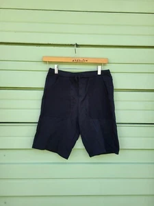 NWT ZARA Kids Boys Black WAFFLE-KNIT BERMUDA SHORTS Elastic Size 13-14 #B1506 - Picture 1 of 8