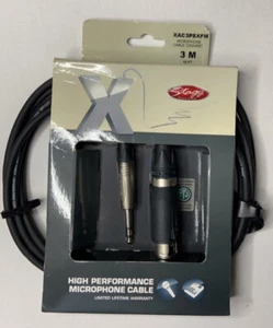 Stagg 10ft. X Series Audio Cable - XLR Convertible F/M Phone Plug XAC3PSXFM W25) - Picture 1 of 2