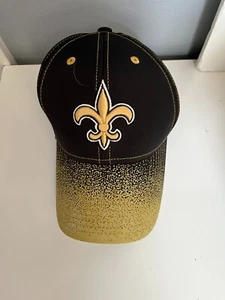 Vintage Reebok On Field New Orleans Saints Fitted Cap S/M - Excellent Condition - Picture 1 of 2