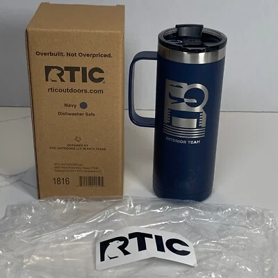 RTIC 20 OZ Graphic, Stainless Steel Insulated Travel Mug.  NIB!! - Image 1 of 4