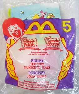 1999 Vintage McDonalds Happy Meal Disney Winnie Puuh Ferkel Spielzeug MIP C10! - Bild 1 von 3
