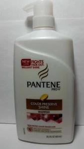 Pantene Color Preserve Shine Shampoo 2 Bottles 29.2 FL OZ Pro V DISCONTINUED - Picture 1 of 9