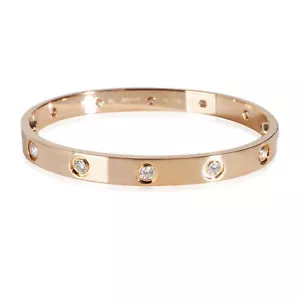 Cartier Love Bracelet, Diamonds (Rose Gold) - Picture 1 of 4