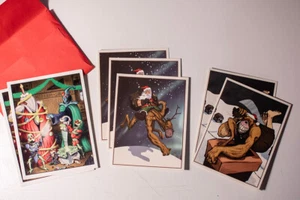 7ct BUNGIE Myth & Marathon Collectible Holiday Christmas Cards from Late '90s - Picture 1 of 3