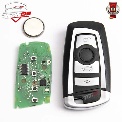 CLE TELECOMMANDE POUR BMW X3 X5 X6 1 2 3 4 5 6 7 F SERIES ID49 CAS4+ 434MHZ - Photo 1/4
