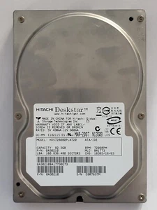 HDS728080PLAT20, PN: 0A30210, MLC: BA1773, Hitachi 82Gb 3.5" HDD - Imagen 1 de 2