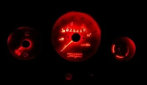 led clock upgrade kit lightenUPgrade RED Peugeot speedfight 1&2 - Picture 1 of 6